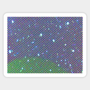 Macro Broken pixels Sticker